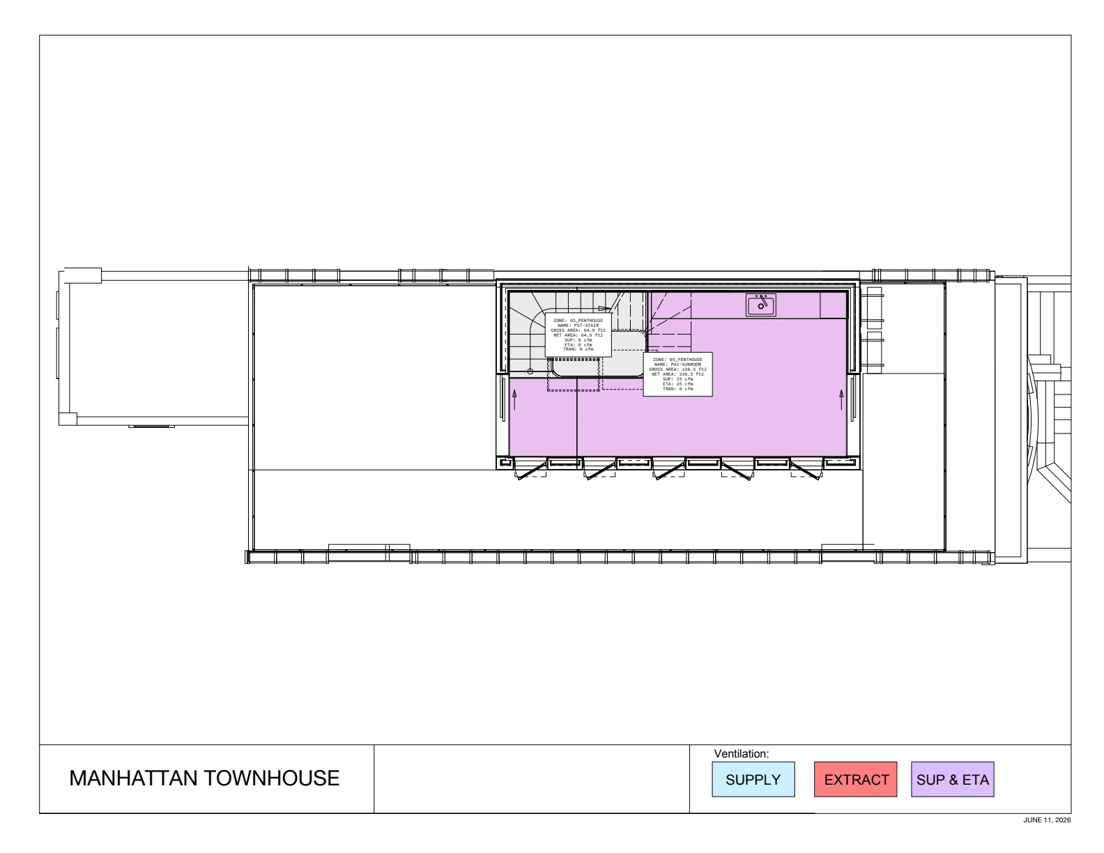 Bulkhead mechanical plan