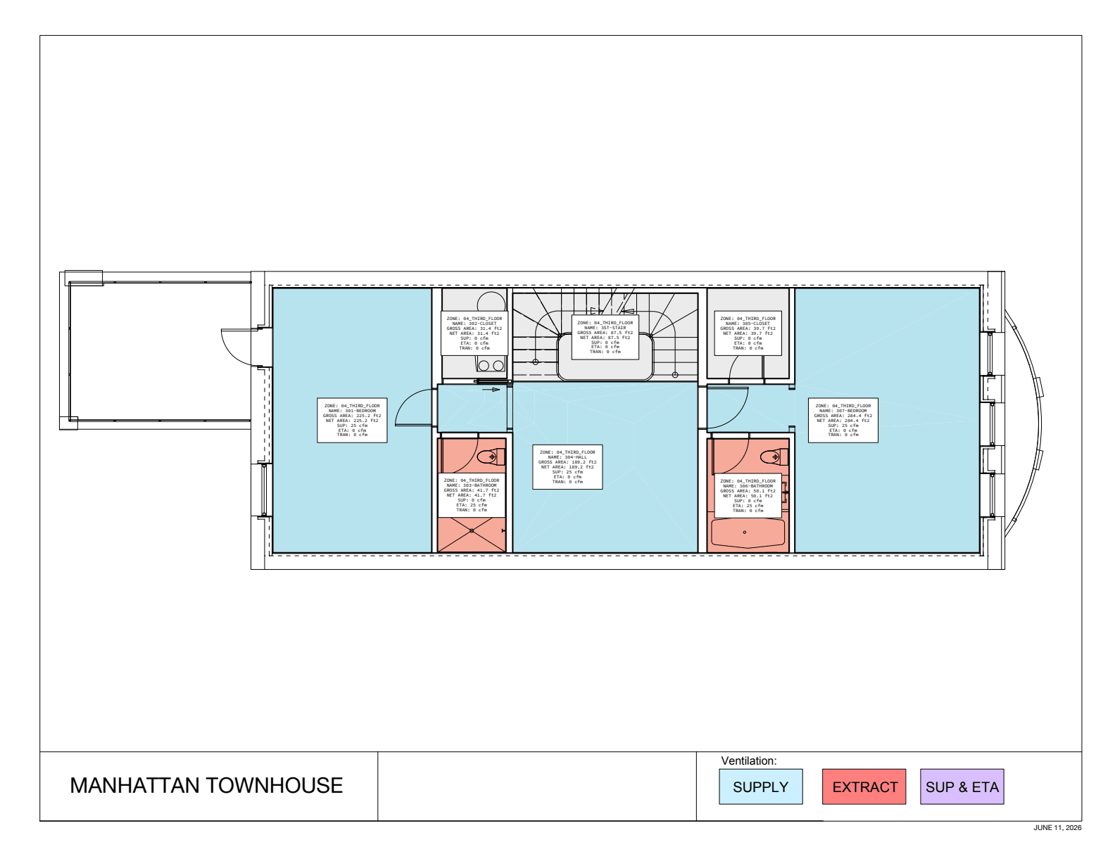 Third Floor mechanical plan