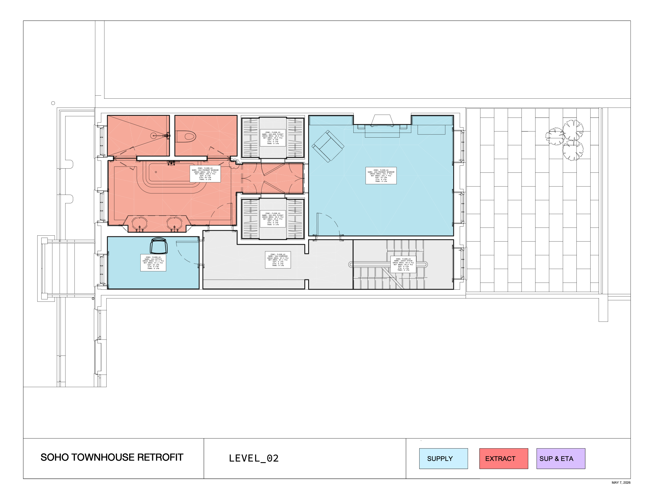 Level 02 mechanical plan