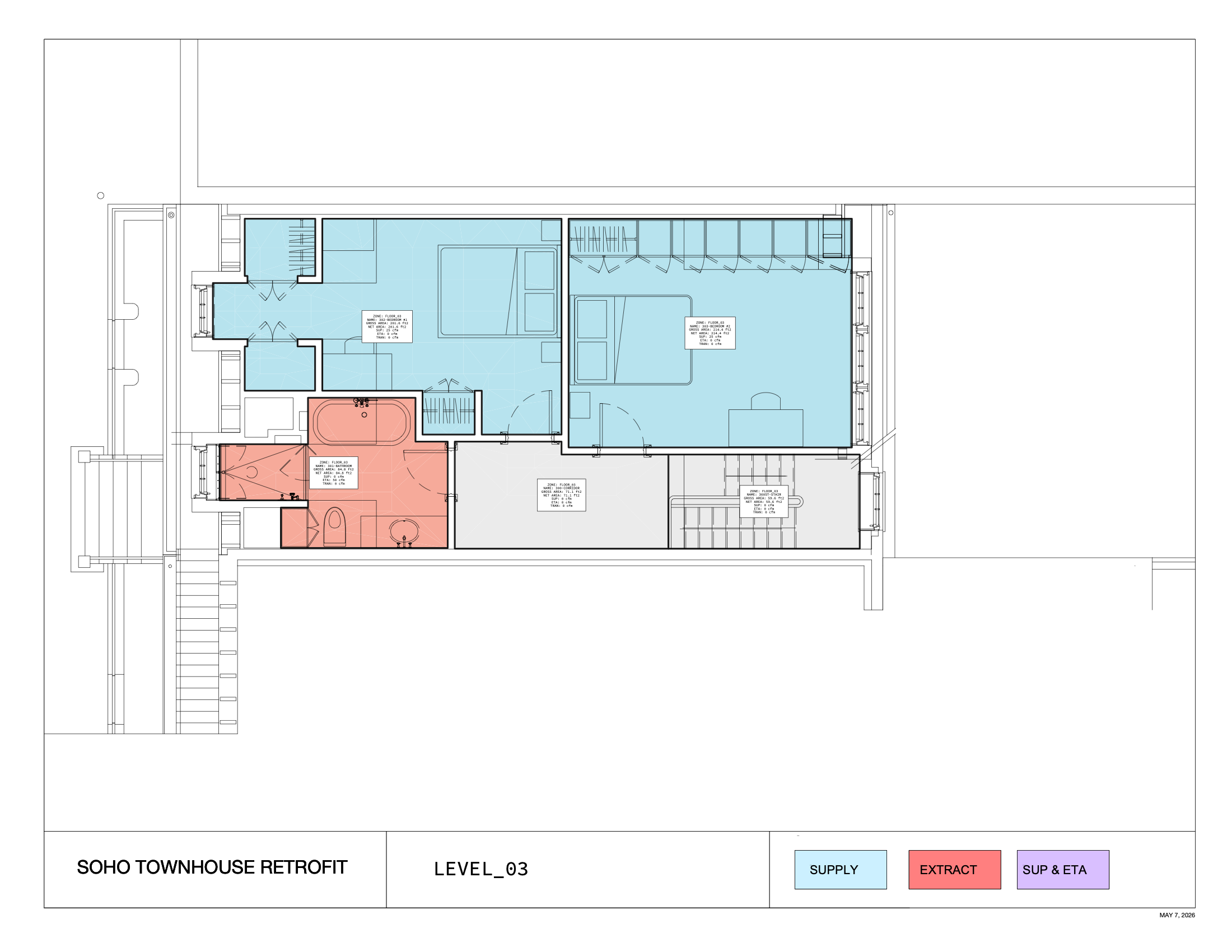 Level 03 mechanical plan
